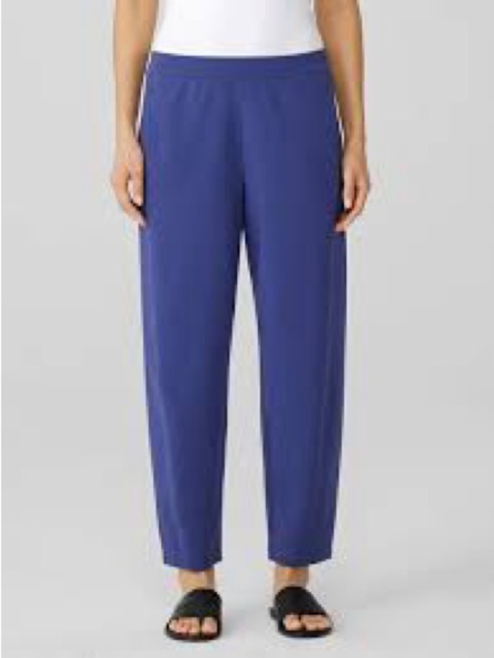 Eileen Fisher Straight-Leg Pants in Royal Blue
